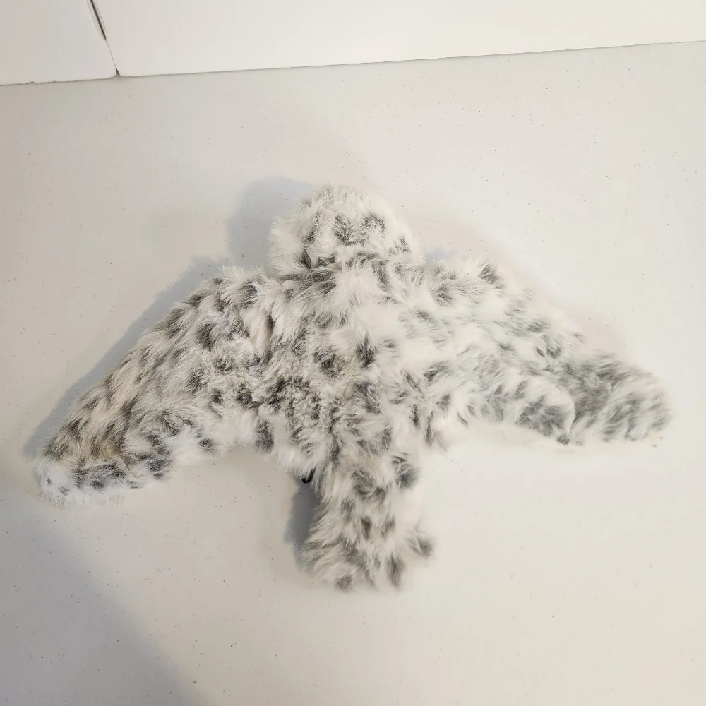 Folkmanis Puppets Snowy Owl Hand Puppet White Plush Stuffed Animal Toy - Picture 3 of 7